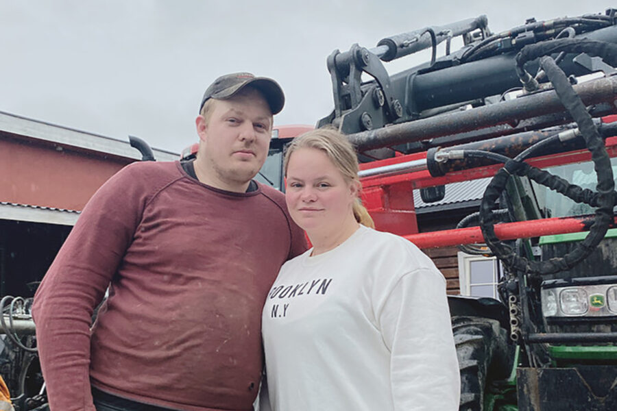 Folket på Fossen gård